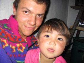 Денис и дочка Кульпунай