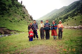 Семья Ибрагима из Кызыл-Кии